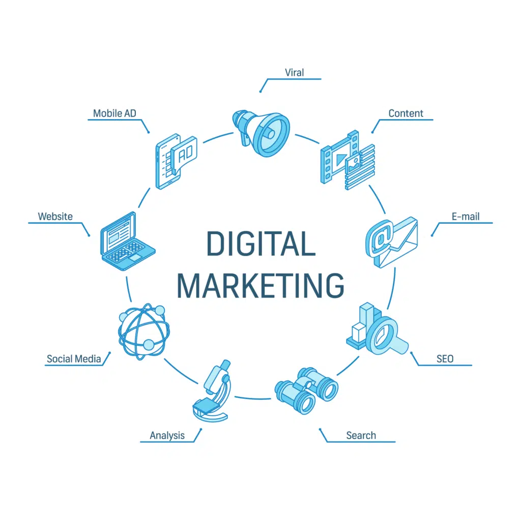 Digitales Marketing, Kreislauf